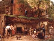 Eastman Johnson Negro life at the South china oil painting reproduction